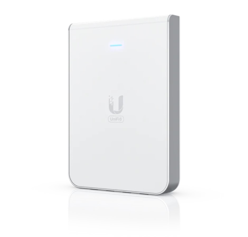 Ubiquiti U6IW UniFi Wallmounted WiFi 6 Access Point Builtin PoE